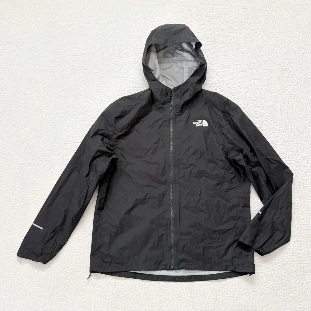 The North Face Men's First Dawn Packable Jacket, Black‎ Sz L